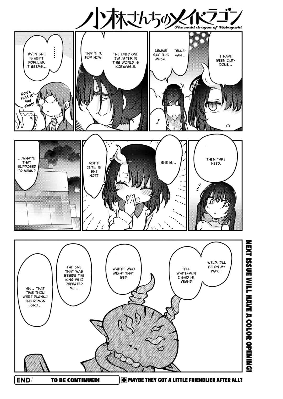 Kobayashi-san Chi no Maid Dragon Chapter 181 - Page 14