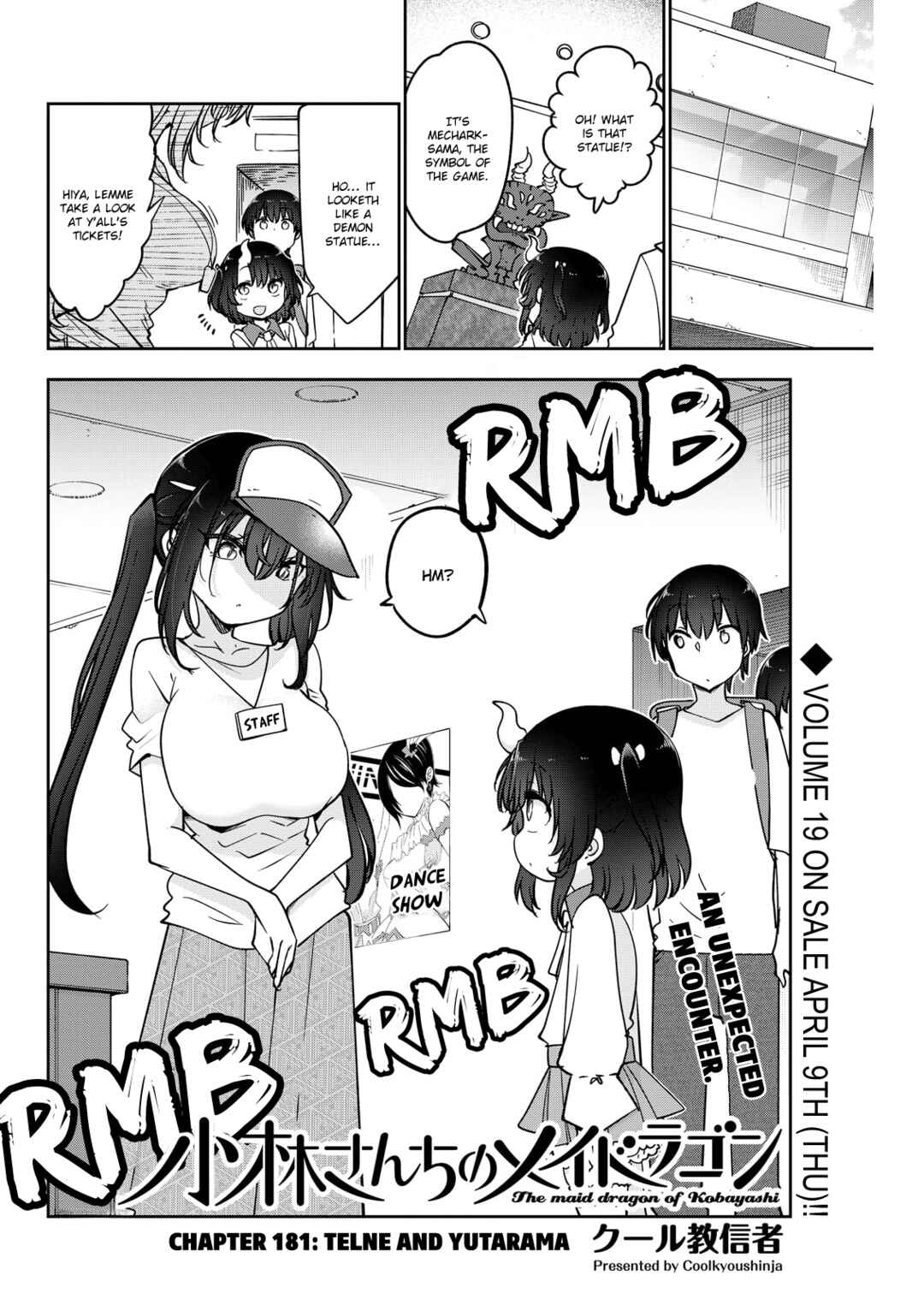 Kobayashi-san Chi no Maid Dragon Chapter 181 - Page 2