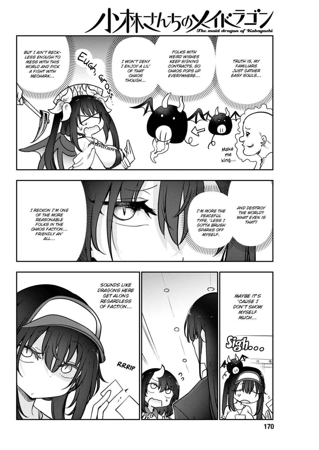 Kobayashi-san Chi no Maid Dragon Chapter 181 - Page 8