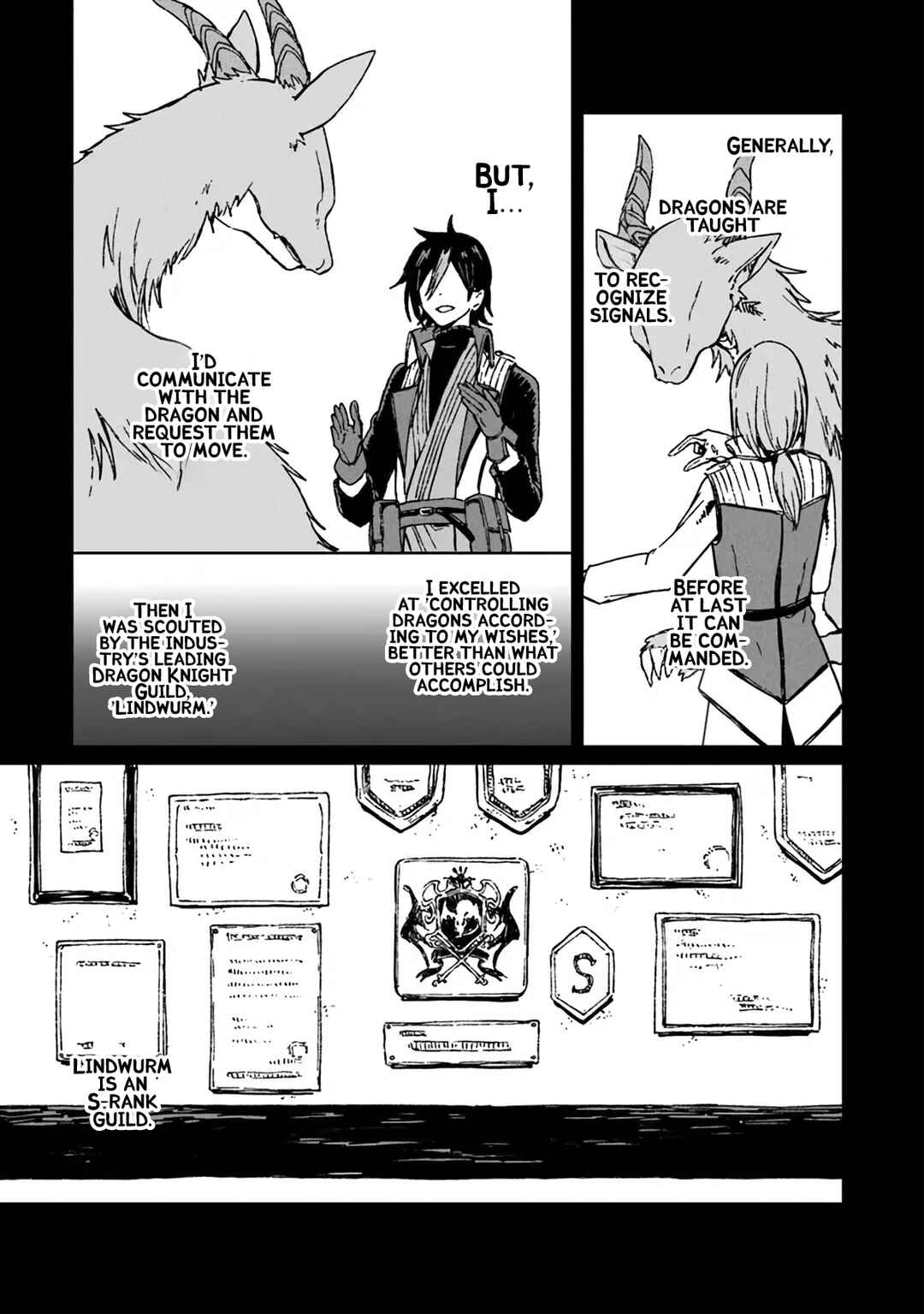S-kyuu Guild wo Tsuihousareta kedo, Jitsu wa Ore dake Dragon no Kotoba ga Wakaru no de, Kidzuita Toki ni wa Ryuu Kishi no Chouten wo Kiwametemashita. Chapter 1 - Page 16