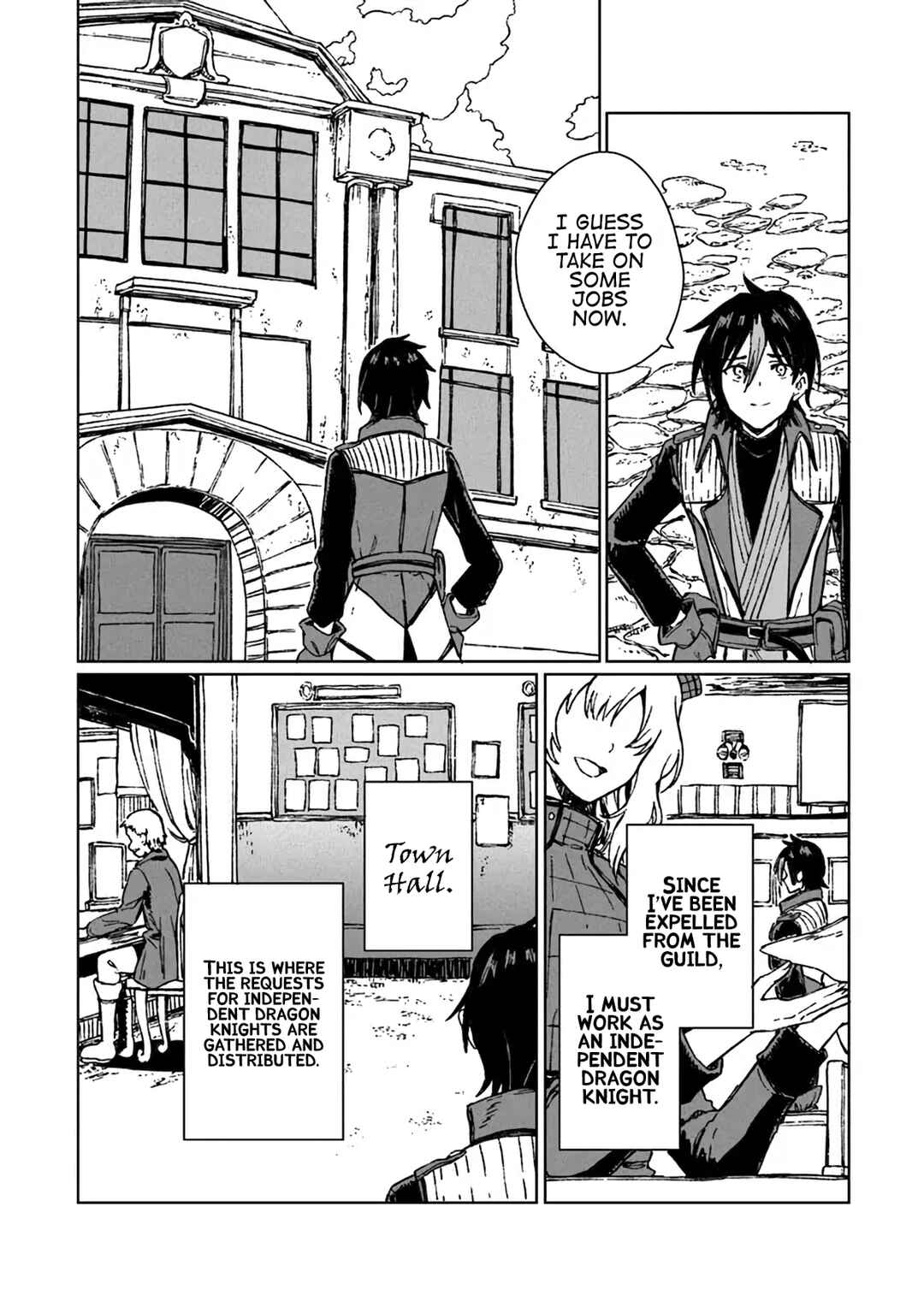 S-kyuu Guild wo Tsuihousareta kedo, Jitsu wa Ore dake Dragon no Kotoba ga Wakaru no de, Kidzuita Toki ni wa Ryuu Kishi no Chouten wo Kiwametemashita. Chapter 1 - Page 19