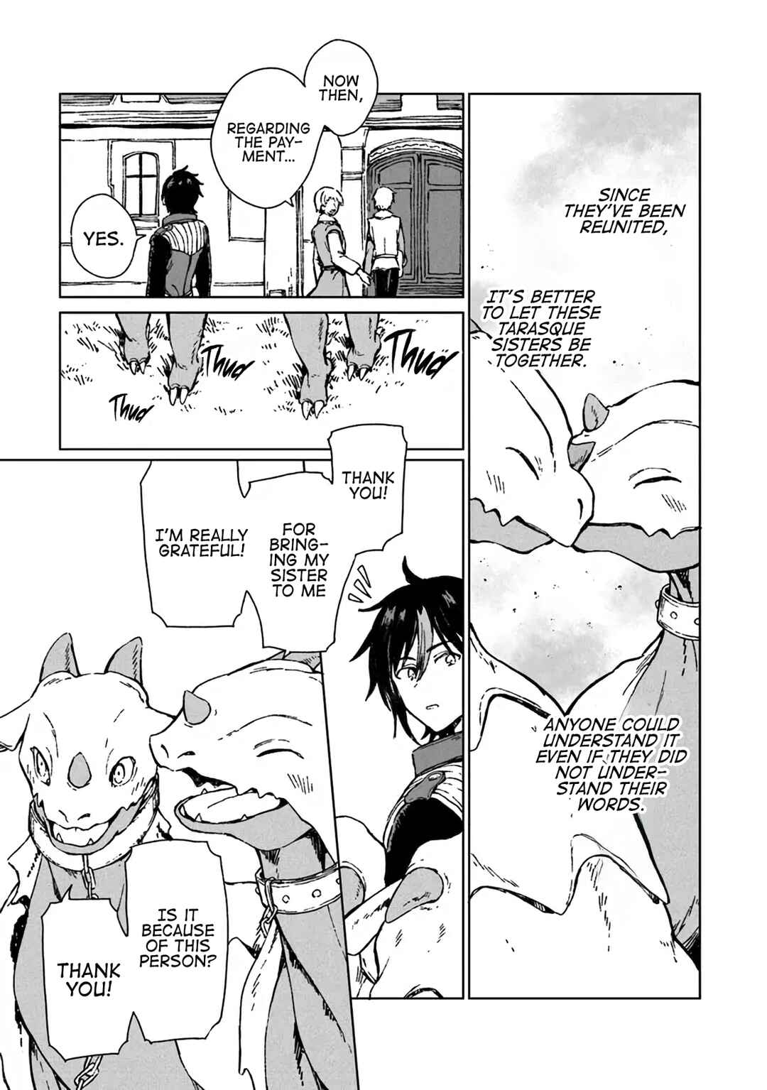 S-kyuu Guild wo Tsuihousareta kedo, Jitsu wa Ore dake Dragon no Kotoba ga Wakaru no de, Kidzuita Toki ni wa Ryuu Kishi no Chouten wo Kiwametemashita. Chapter 1 - Page 35