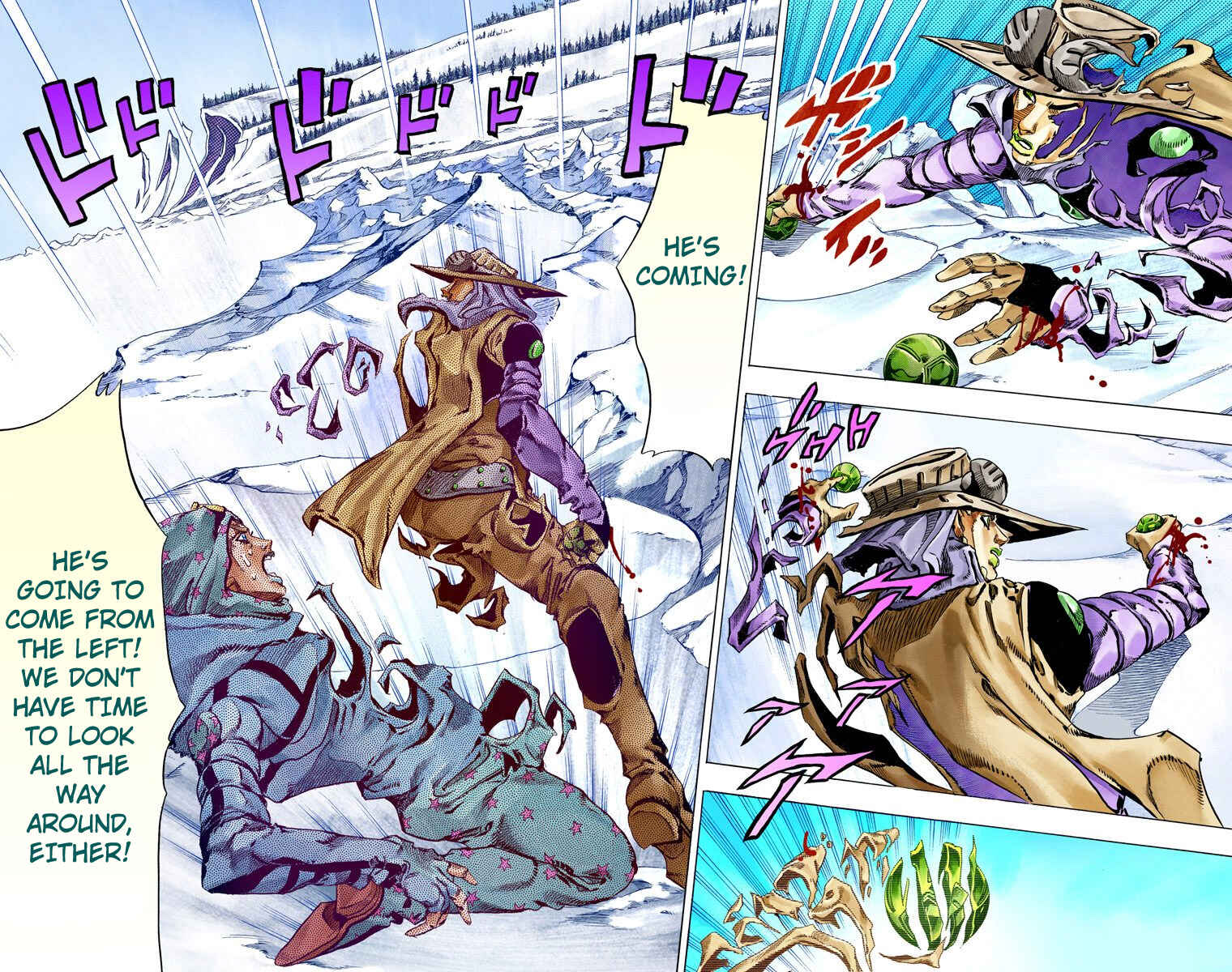 JoJo no Kimyou na Bouken: Part 7 - Steel Ball Run Color-ban Chapter 53 - Page 18