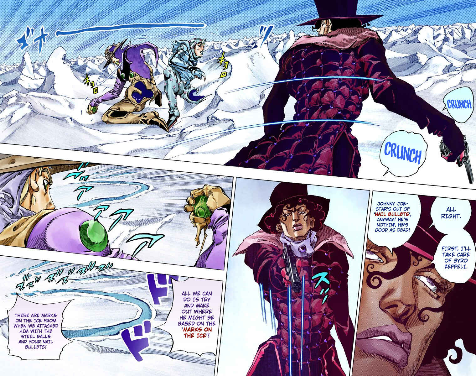 JoJo no Kimyou na Bouken: Part 7 - Steel Ball Run Color-ban Chapter 53 - Page 19