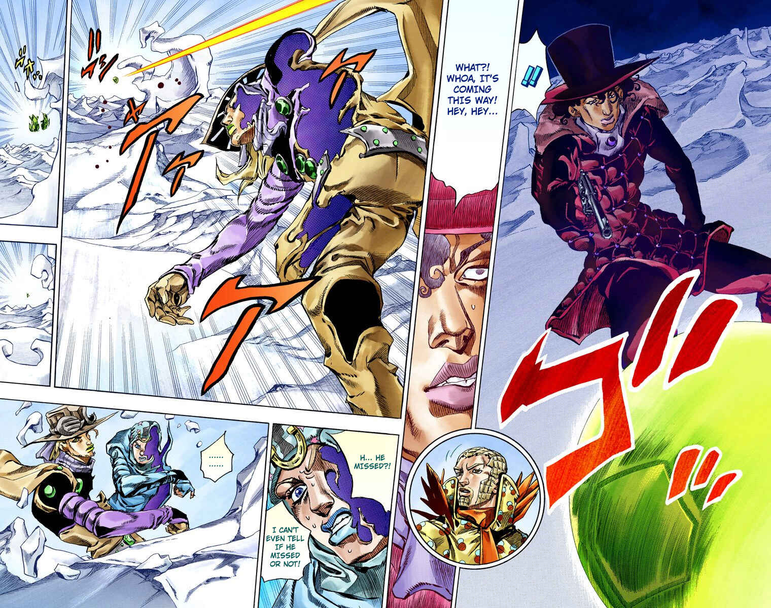 JoJo no Kimyou na Bouken: Part 7 - Steel Ball Run Color-ban Chapter 53 - Page 21