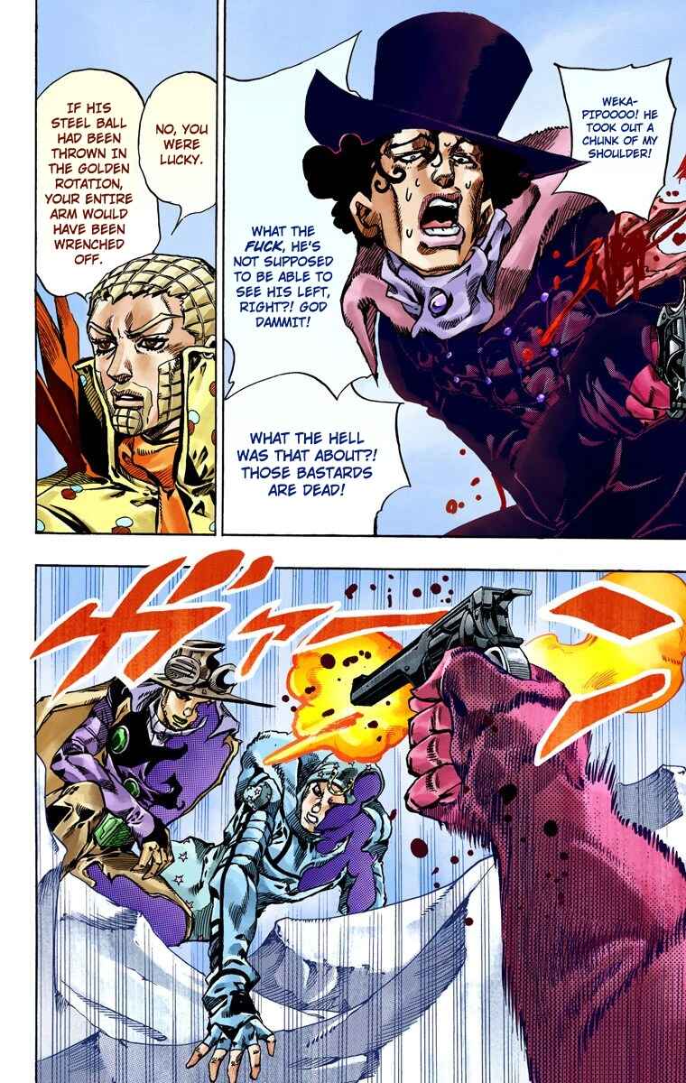 JoJo no Kimyou na Bouken: Part 7 - Steel Ball Run Color-ban Chapter 53 - Page 24