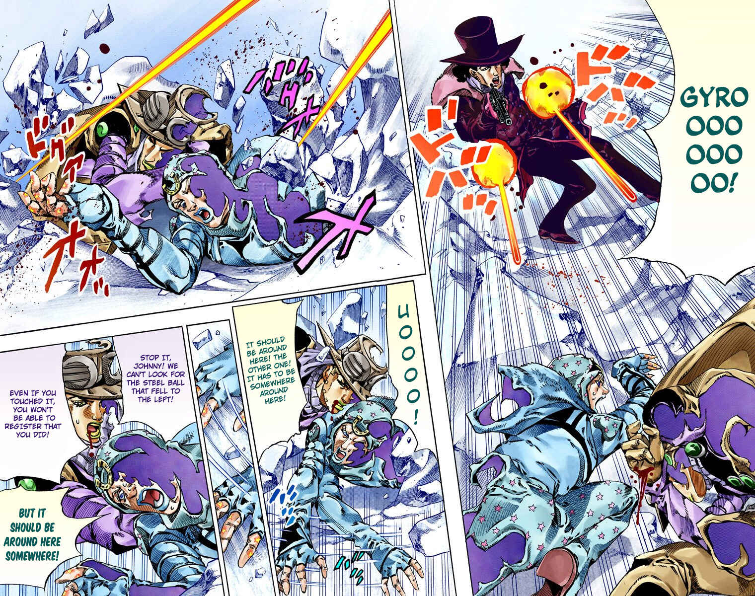 JoJo no Kimyou na Bouken: Part 7 - Steel Ball Run Color-ban Chapter 53 - Page 26