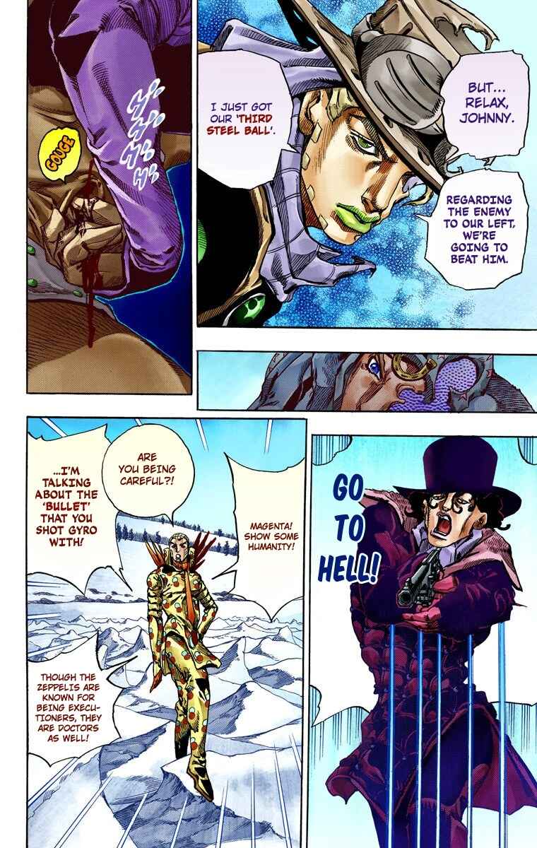JoJo no Kimyou na Bouken: Part 7 - Steel Ball Run Color-ban Chapter 53 - Page 27