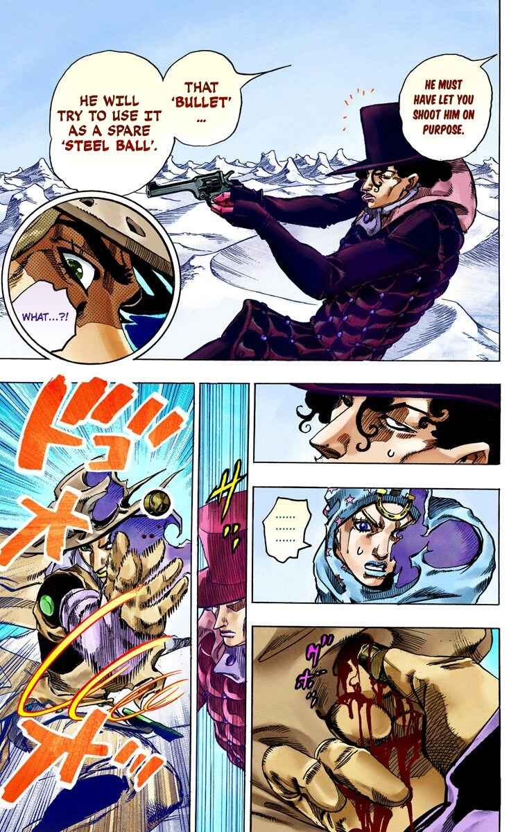 JoJo no Kimyou na Bouken: Part 7 - Steel Ball Run Color-ban Chapter 53 - Page 28