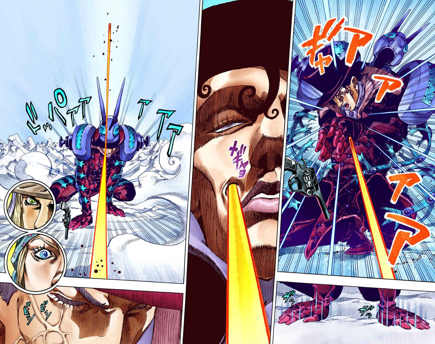 JoJo no Kimyou na Bouken: Part 7 - Steel Ball Run Color-ban Chapter 53 - Page 29