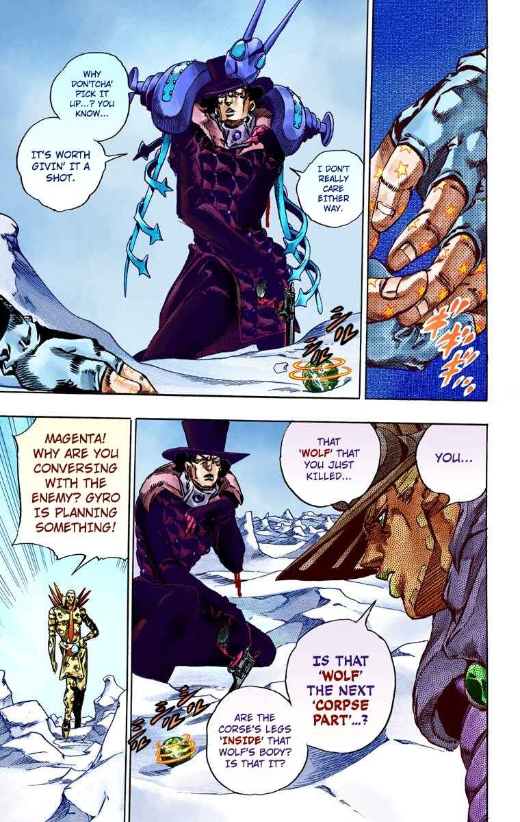 JoJo no Kimyou na Bouken: Part 7 - Steel Ball Run Color-ban Chapter 53 - Page 32