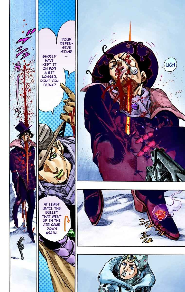 JoJo no Kimyou na Bouken: Part 7 - Steel Ball Run Color-ban Chapter 53 - Page 34