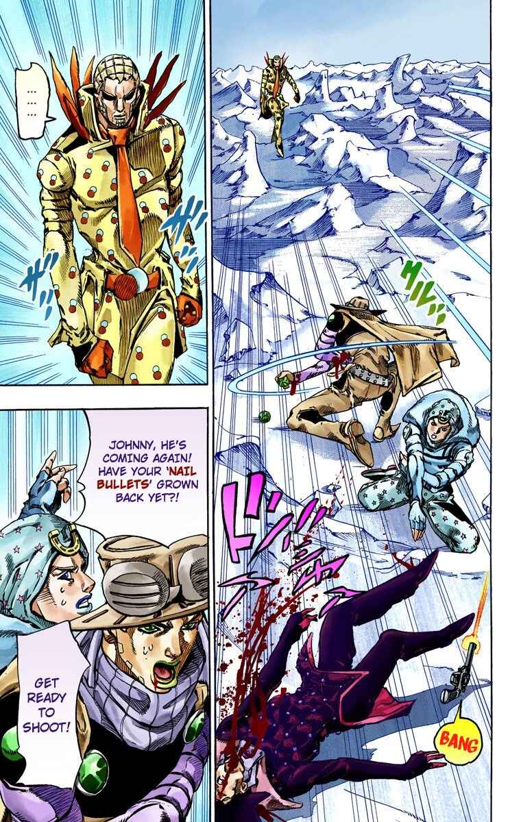 JoJo no Kimyou na Bouken: Part 7 - Steel Ball Run Color-ban Chapter 53 - Page 35
