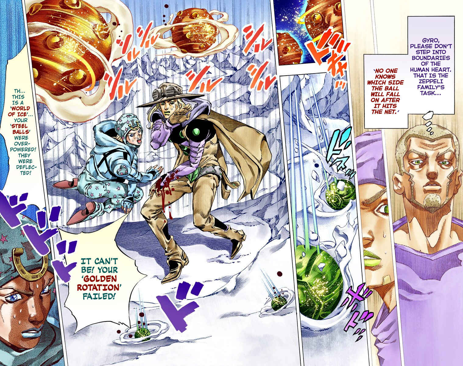JoJo no Kimyou na Bouken: Part 7 - Steel Ball Run Color-ban Chapter 53 - Page 7