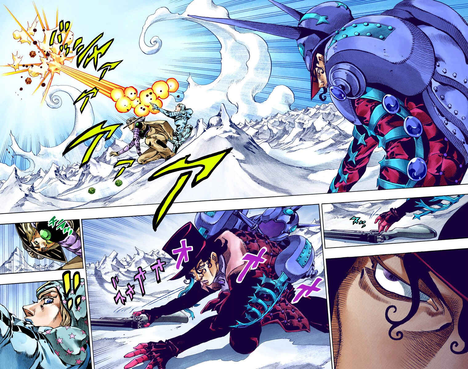 JoJo no Kimyou na Bouken: Part 7 - Steel Ball Run Color-ban Chapter 53 - Page 9