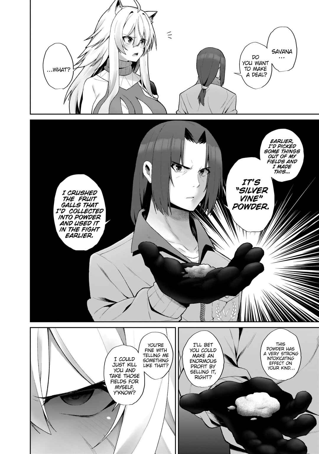 Isekai Drug ~Yakugaku Chishiki de Monster Musume-tachi wo Toriko ni shite Nariagaru~ Chapter 1 - Page 38