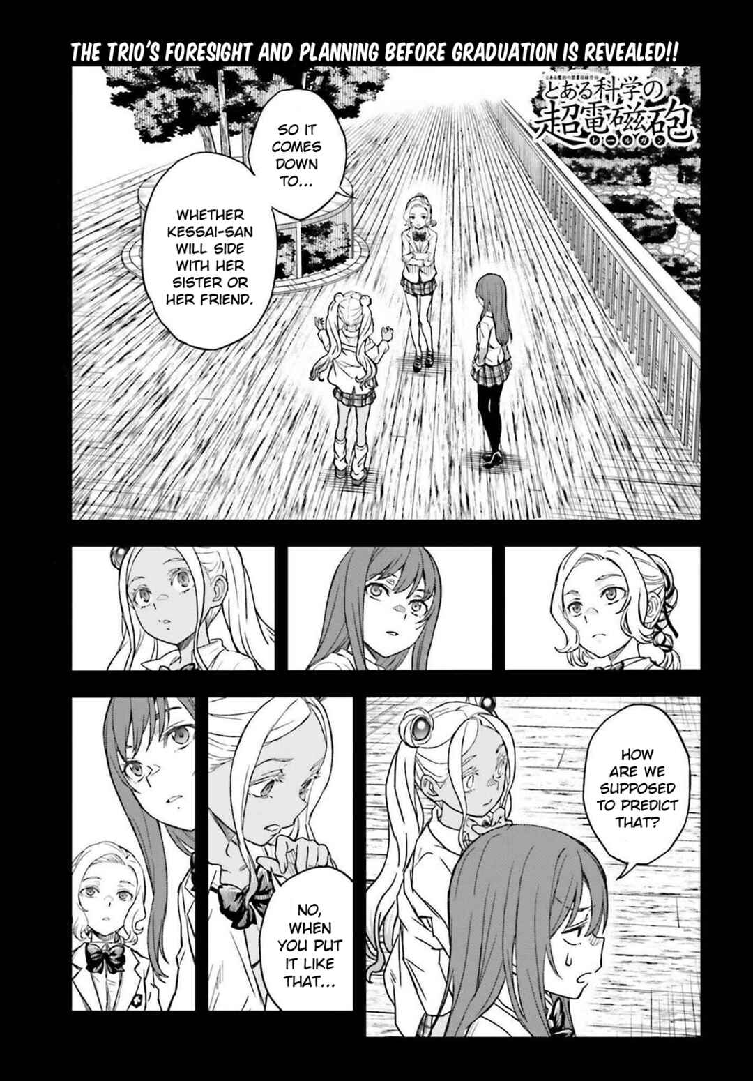 Toaru Majutsu no Index Gaiden: Toaru Kagaku no Railgun Chapter 166 - Page 1