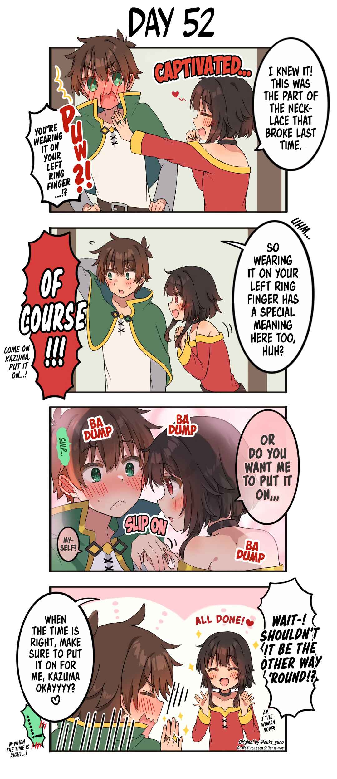 Kono Subarashii Sekai ni Shukufuku wo! - A Day of KazuMegu (Doujinshi) Chapter 52 - Page 1