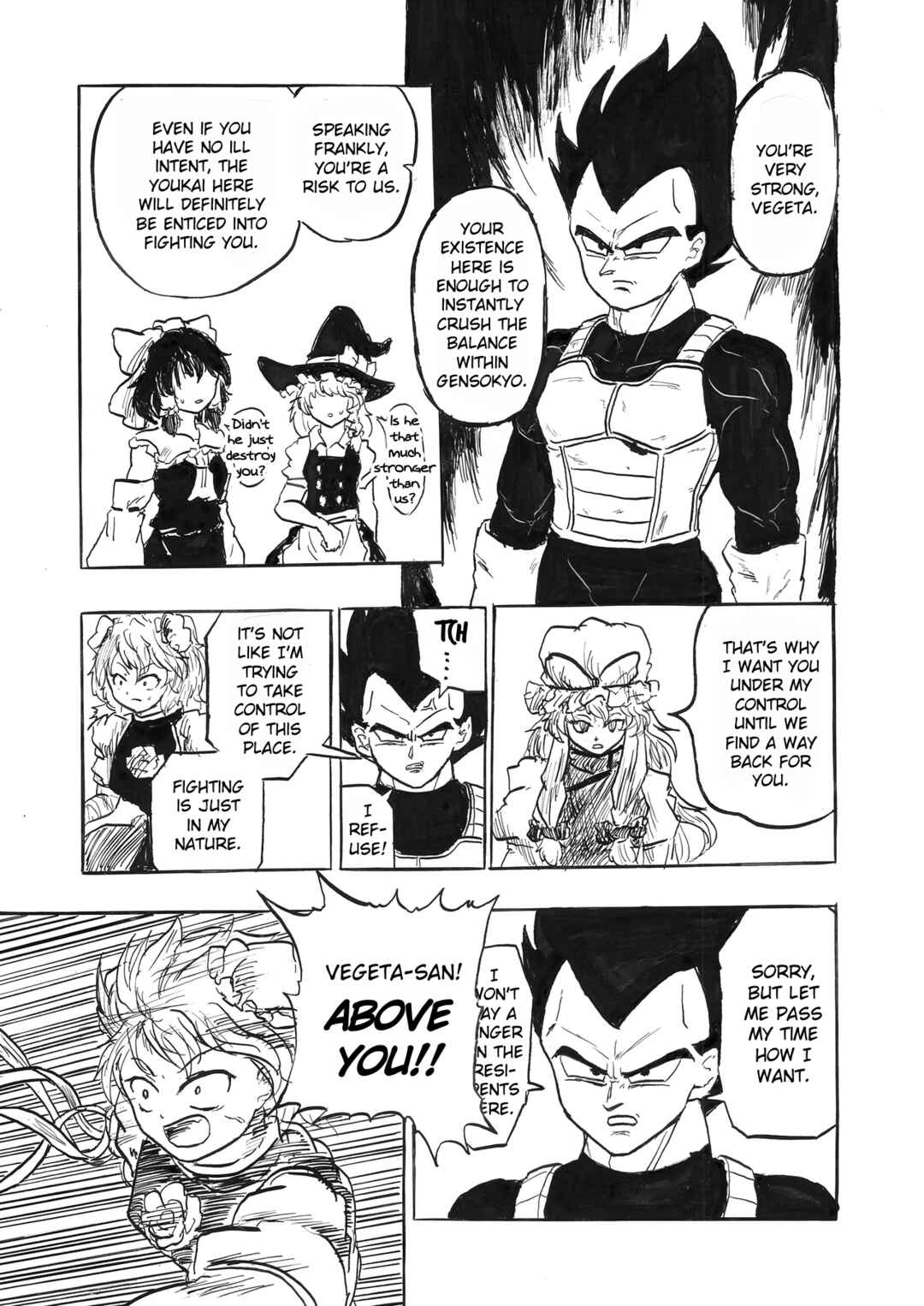 Touhou & Dragon Ball - EAST VEGETA (Doujinshi) Chapter 3 - Page 5