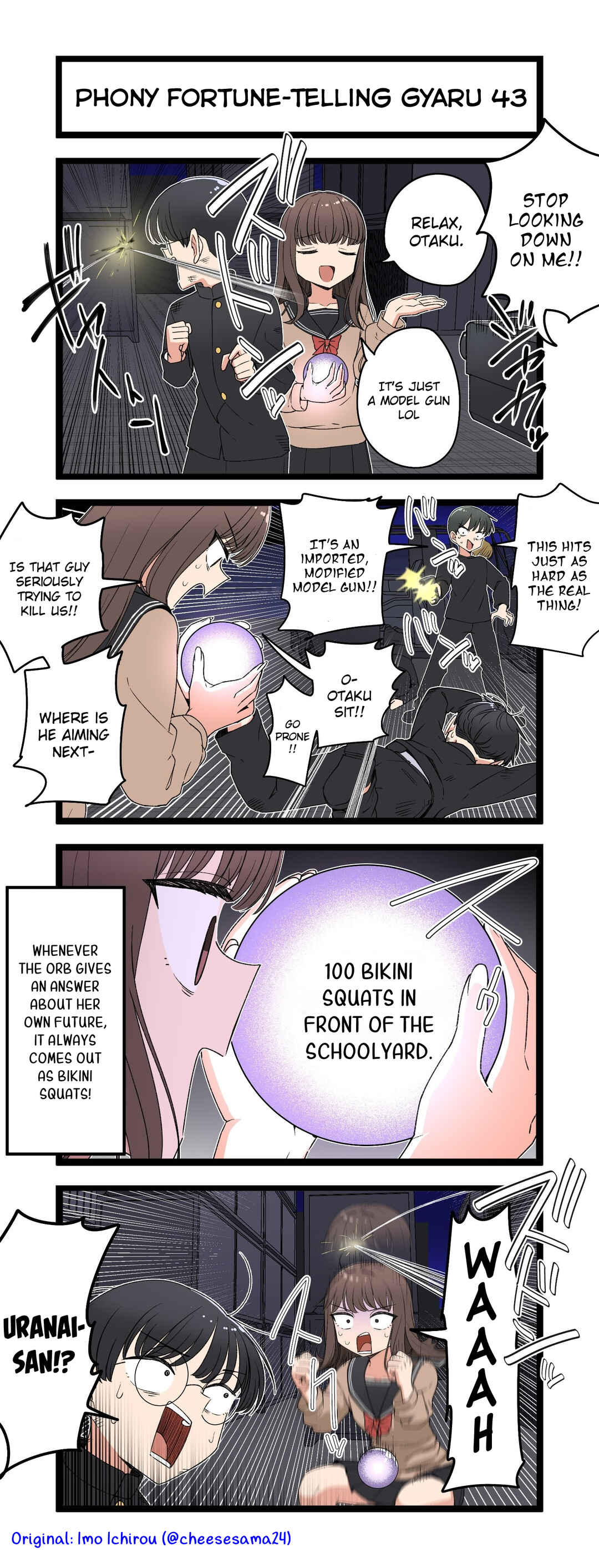 Phony Fortune-Telling Gyaru Chapter 43 - Page 1