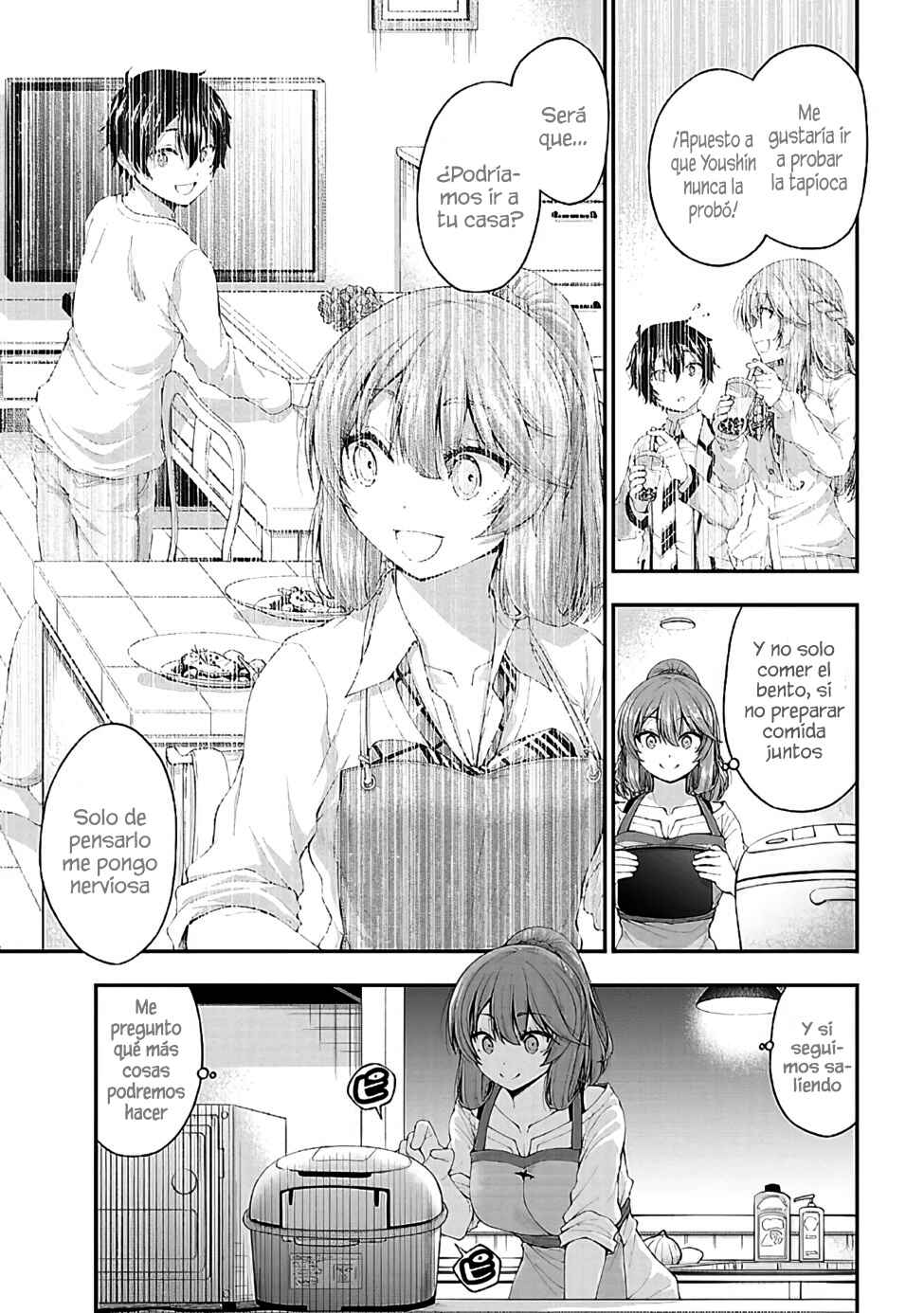 Inkya no Boku ni Batsu Game de Kokuhaku Shitekita Hazu no Gyaru ga, Dou Mitemo Boku ni Betabore desu Chapter 4.5 - Page 10