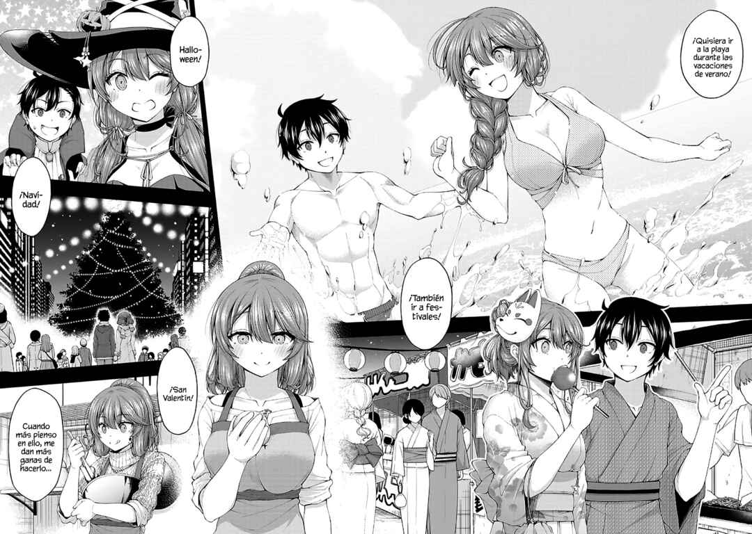 Inkya no Boku ni Batsu Game de Kokuhaku Shitekita Hazu no Gyaru ga, Dou Mitemo Boku ni Betabore desu Chapter 4.5 - Page 11