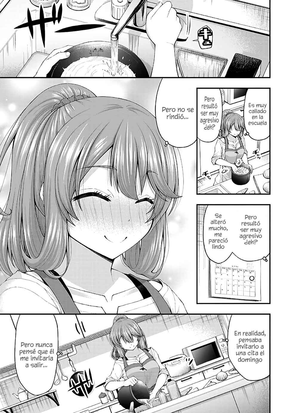 Inkya no Boku ni Batsu Game de Kokuhaku Shitekita Hazu no Gyaru ga, Dou Mitemo Boku ni Betabore desu Chapter 4.5 - Page 8