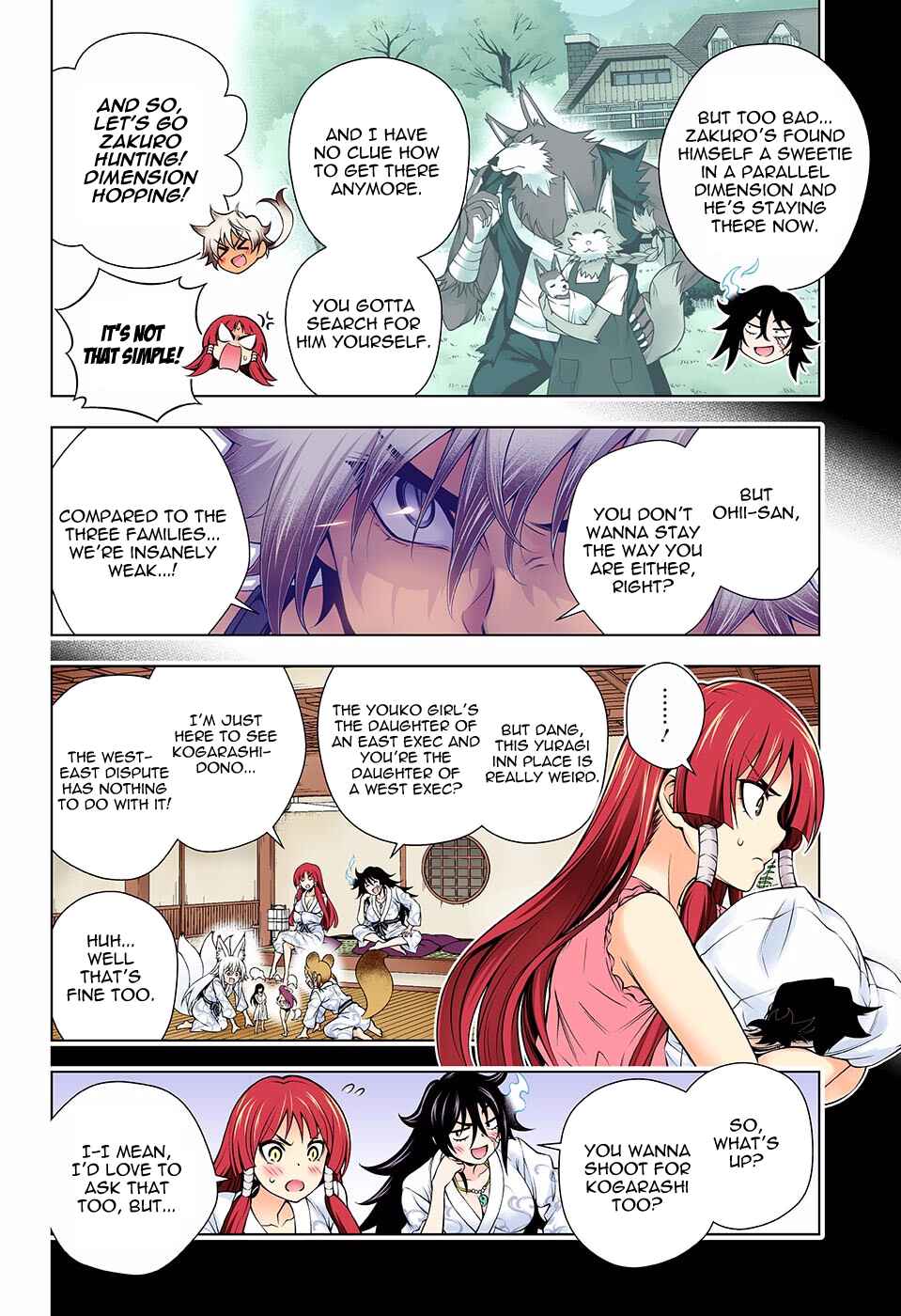 Yuragi-sou no Yuuna-san (Official Colored) Chapter 131 - Page 4