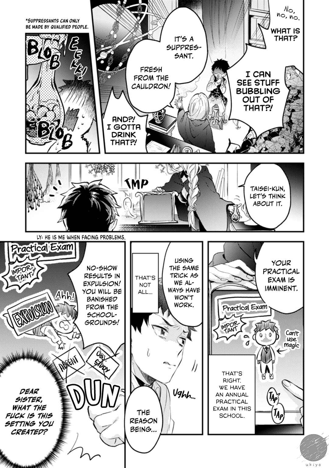 Ω ni dake wa Naritakunai!!: Isekai Tensei Shitara Ane no BL Manga no Naka deshita Chapter 6 - Page 6