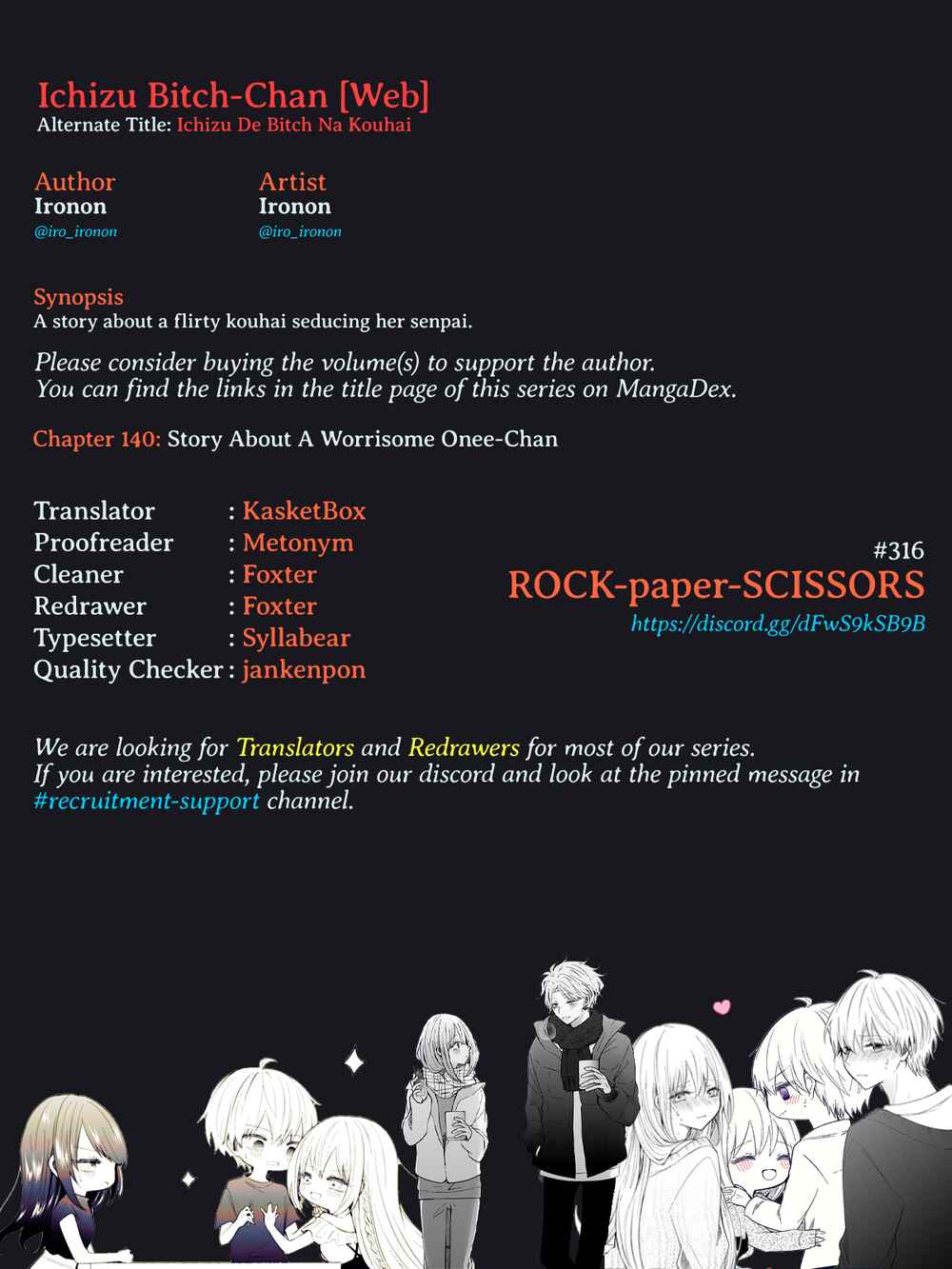 Ichizu de Bitch na Kouhai Chapter 140 - Page 6