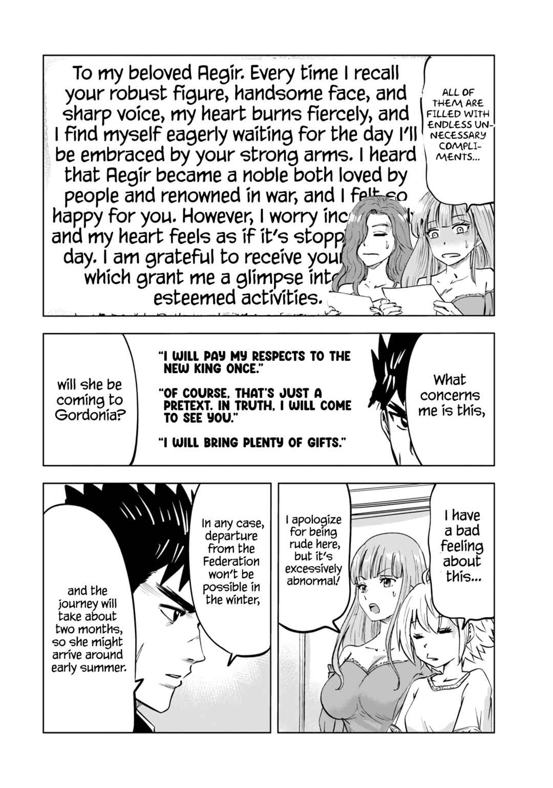 Oukoku e Tsuzuku Michi - Dorei Kenshi no Nariagari Harem Life Chapter 67 - Page 12