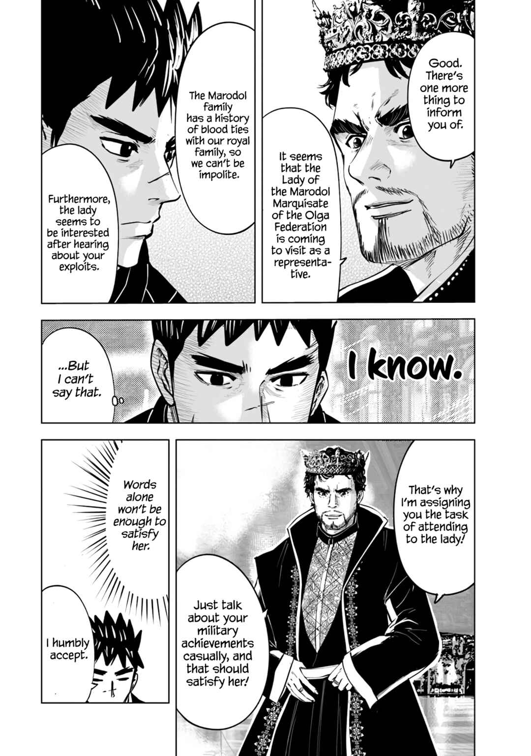 Oukoku e Tsuzuku Michi - Dorei Kenshi no Nariagari Harem Life Chapter 67 - Page 14