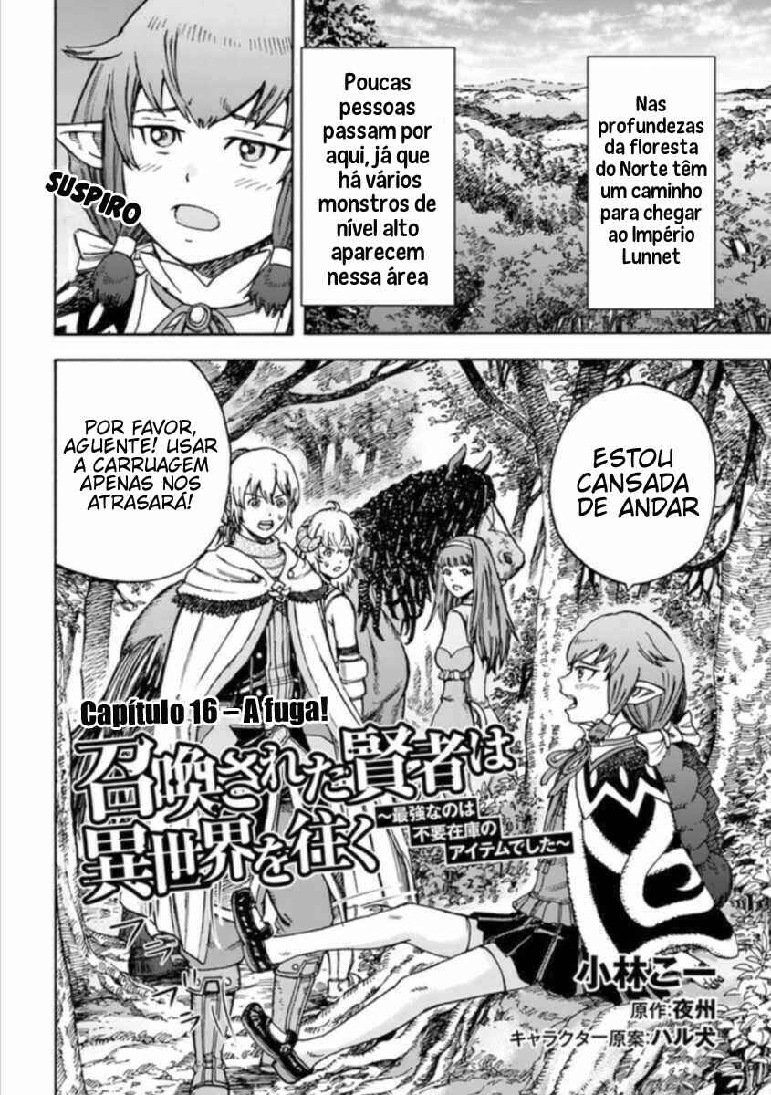 Shoukan Sareta Kenja wa Isekai o Yuku: Saikyou na no wa Fuyou Zaiko no Aitemu deshita Chapter 16 - Page 3
