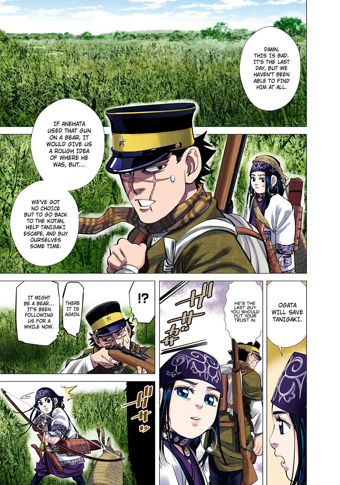 Golden Kamuy (Official Colored) Chapter 111 - Page 17