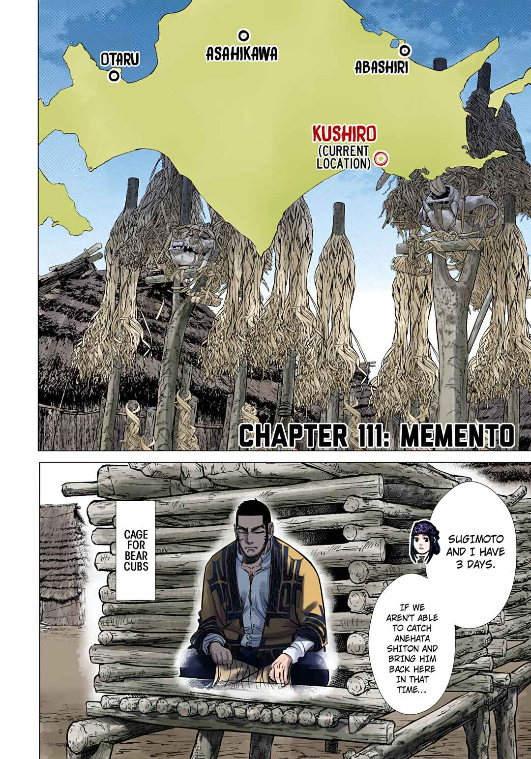 Golden Kamuy (Official Colored) Chapter 111 - Page 5