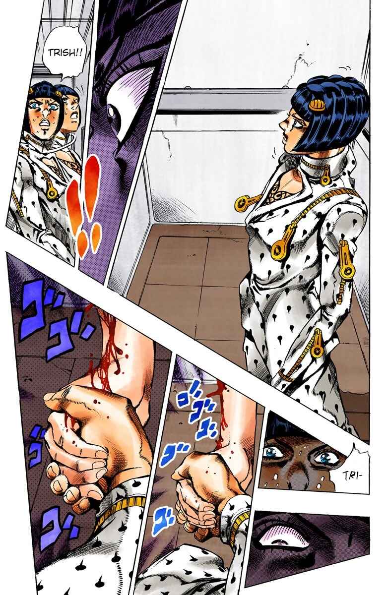 JoJo no Kimyou na Bouken: Part 5 - Ougon no Kaze Color-ban Chapter 77 - Page 17