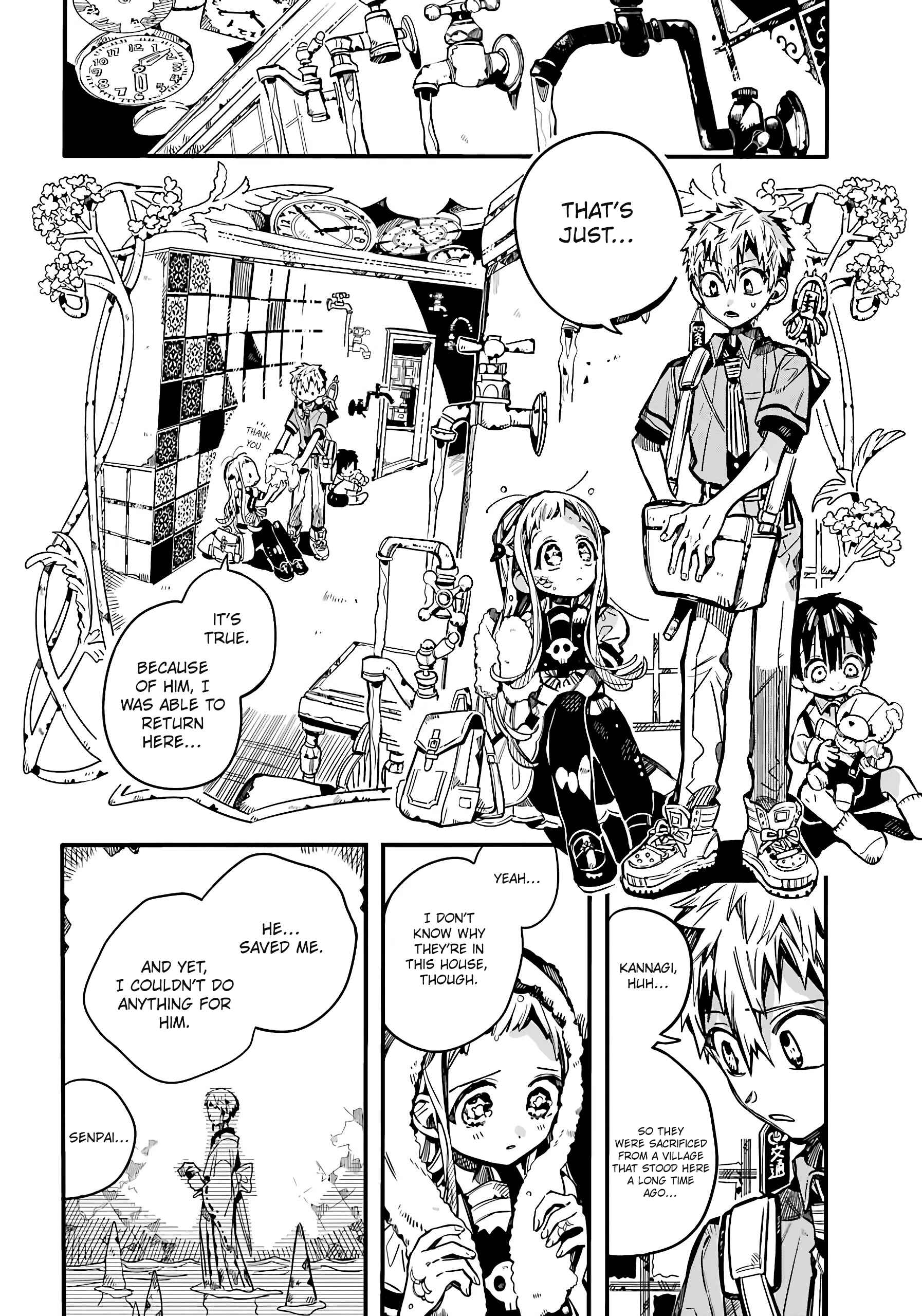 Jibaku Shounen: Hanako-kun Chapter 81 - Page 9