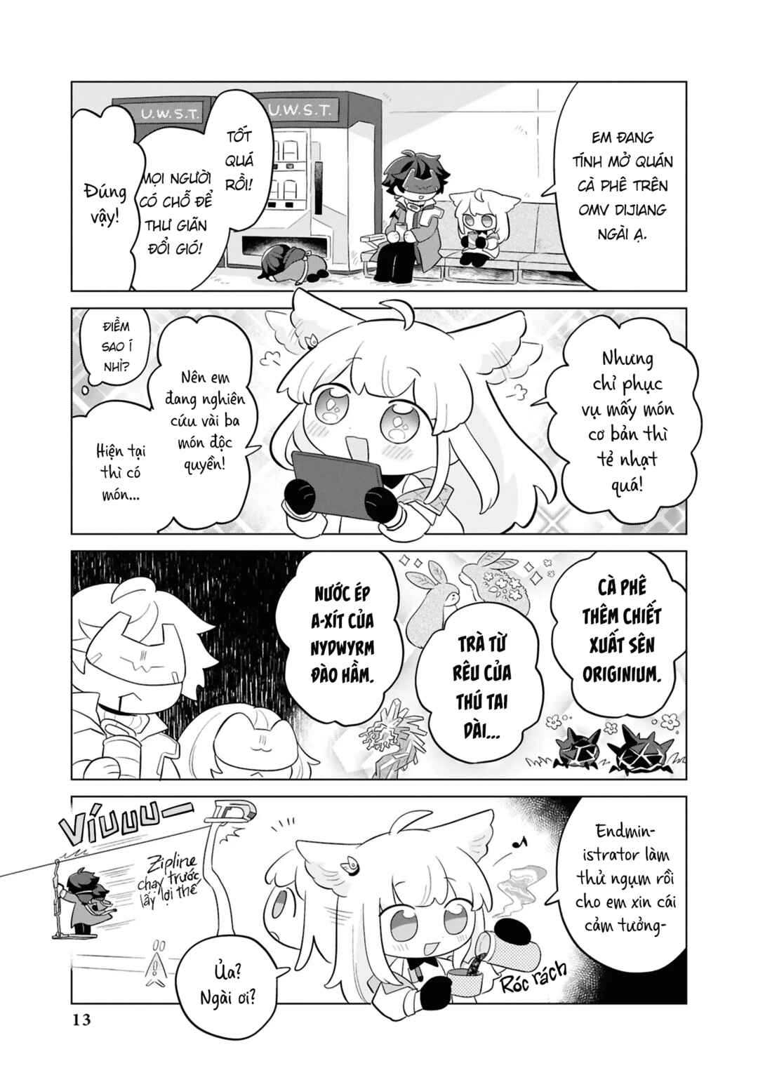 Ākunaitsu: Endofīrudo Komikku Ansorojī Chapter 1 - Page 14