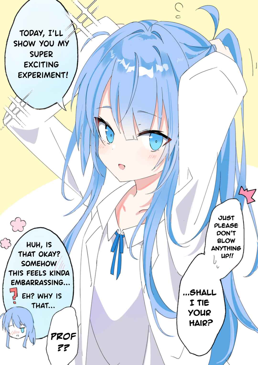 Hakase, Onnanoko ni Naru Chapter 8 - Page 1