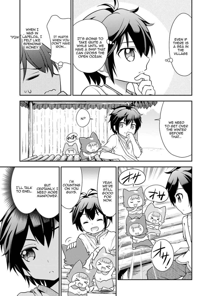 Tenohira Kaitaku Mura de Isekai Kenkokuki ~Fueteku Yome-tachi to Nonbiri Mujintou Life~ Chapter 7 - Page 22