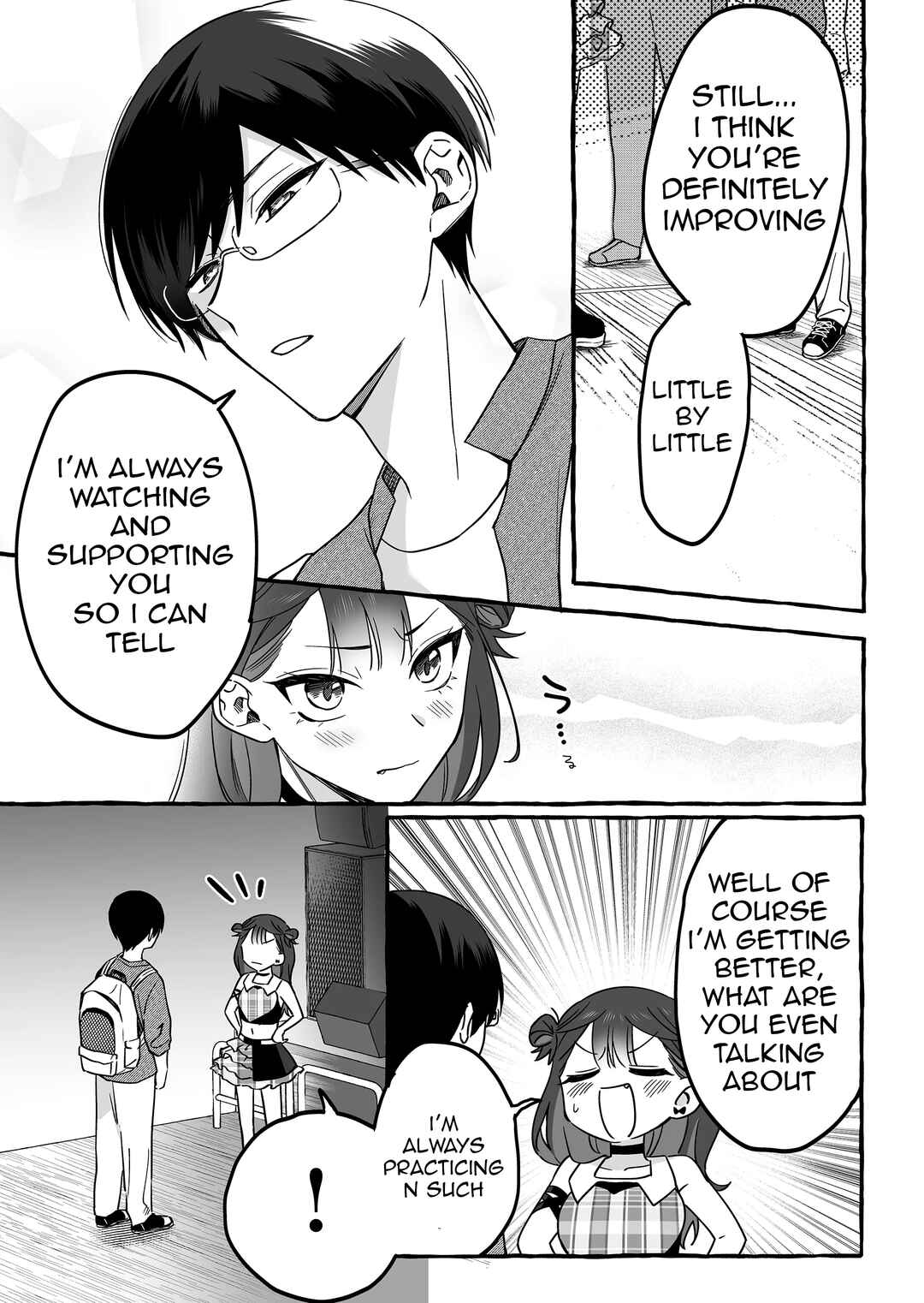 Damedol to Sekai ni 1-nin dake no Fan Chapter 8 - Page 15