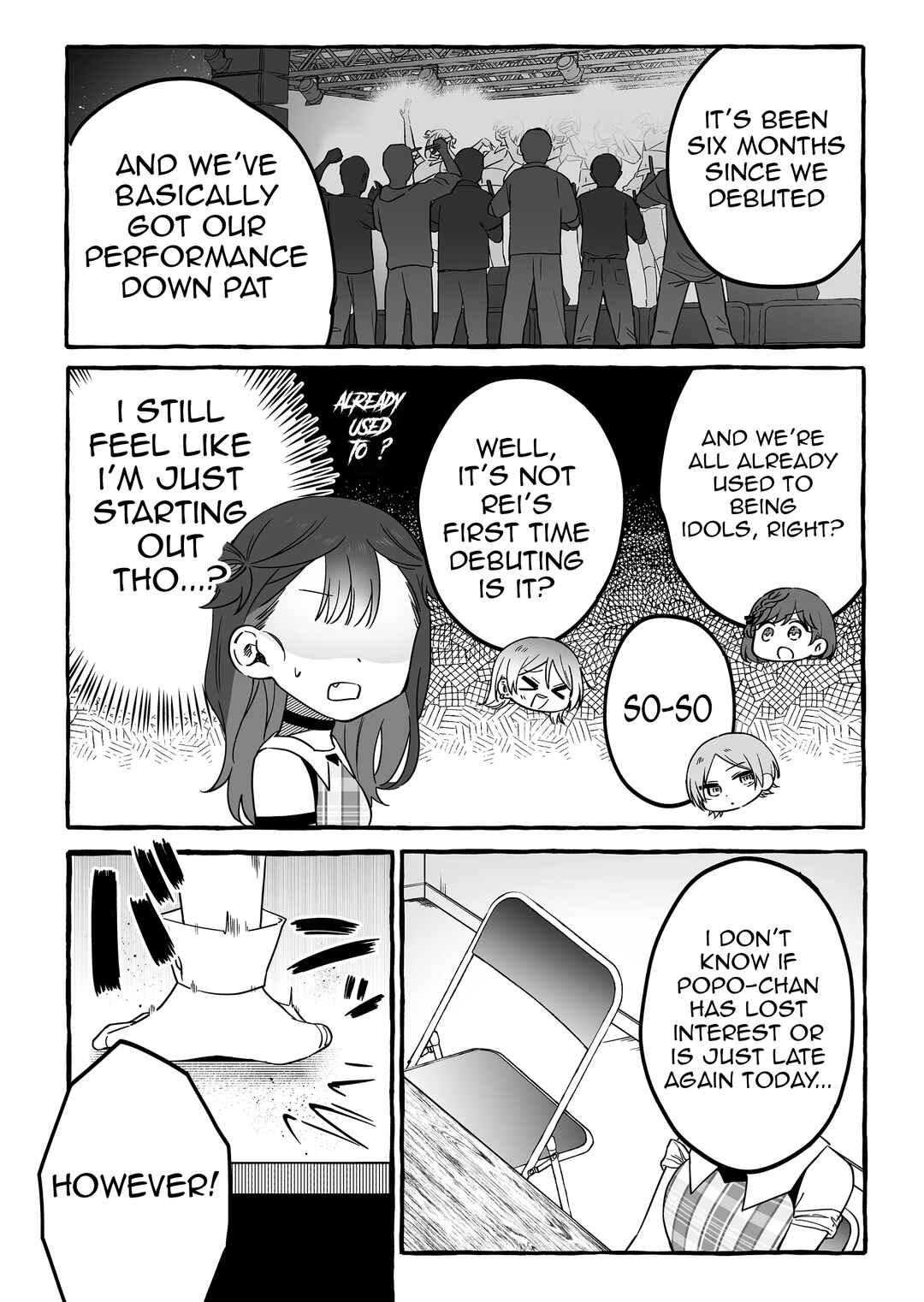 Damedol to Sekai ni 1-nin dake no Fan Chapter 8 - Page 4
