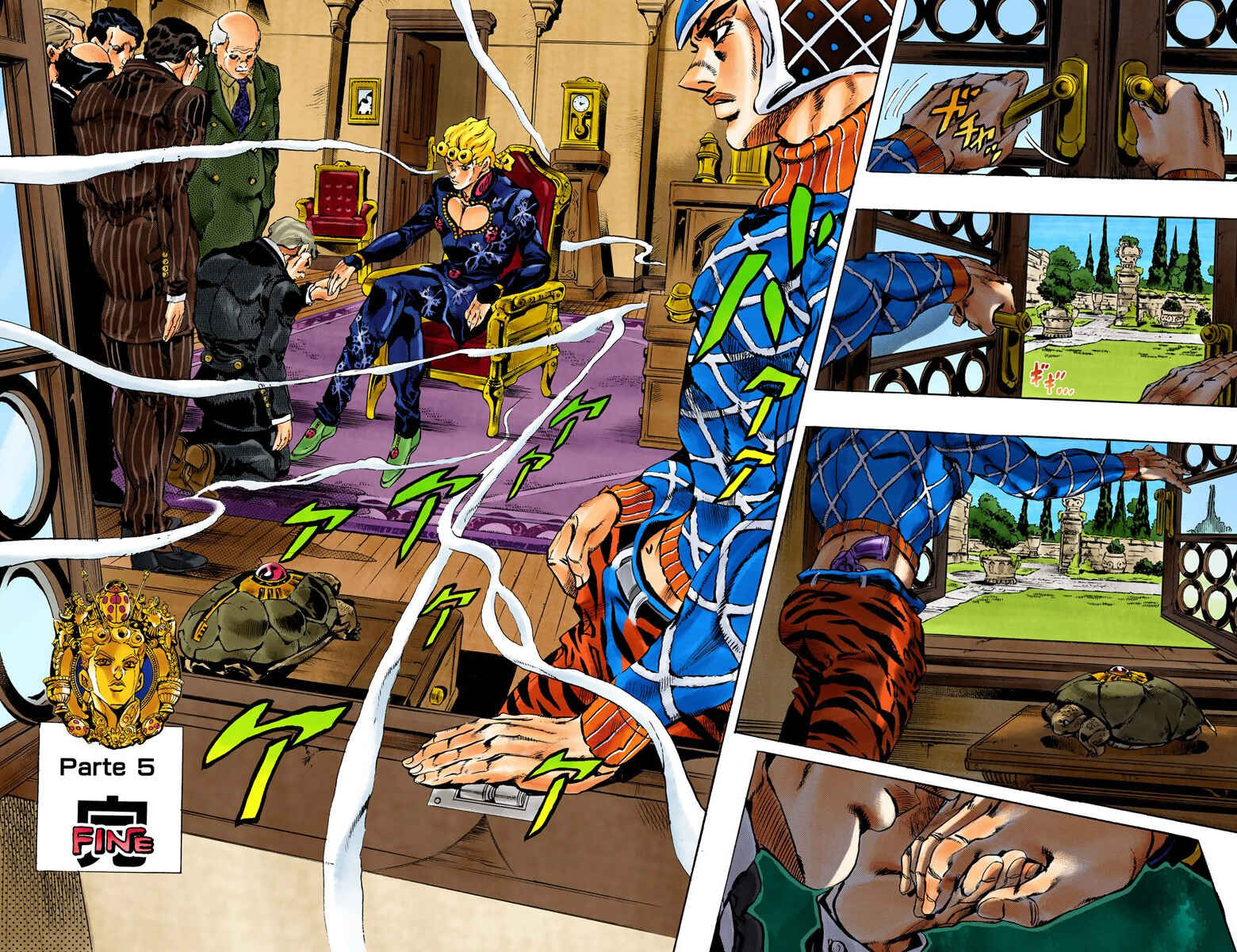 JoJo no Kimyou na Bouken: Part 5 - Ougon no Kaze Color-ban Chapter 155 - Page 11