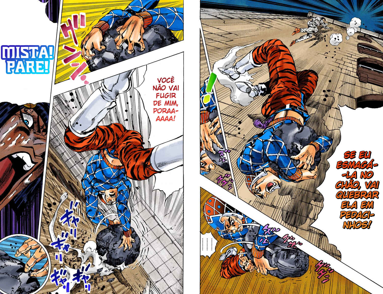 JoJo no Kimyou na Bouken: Part 5 - Ougon no Kaze Color-ban Chapter 155 - Page 3