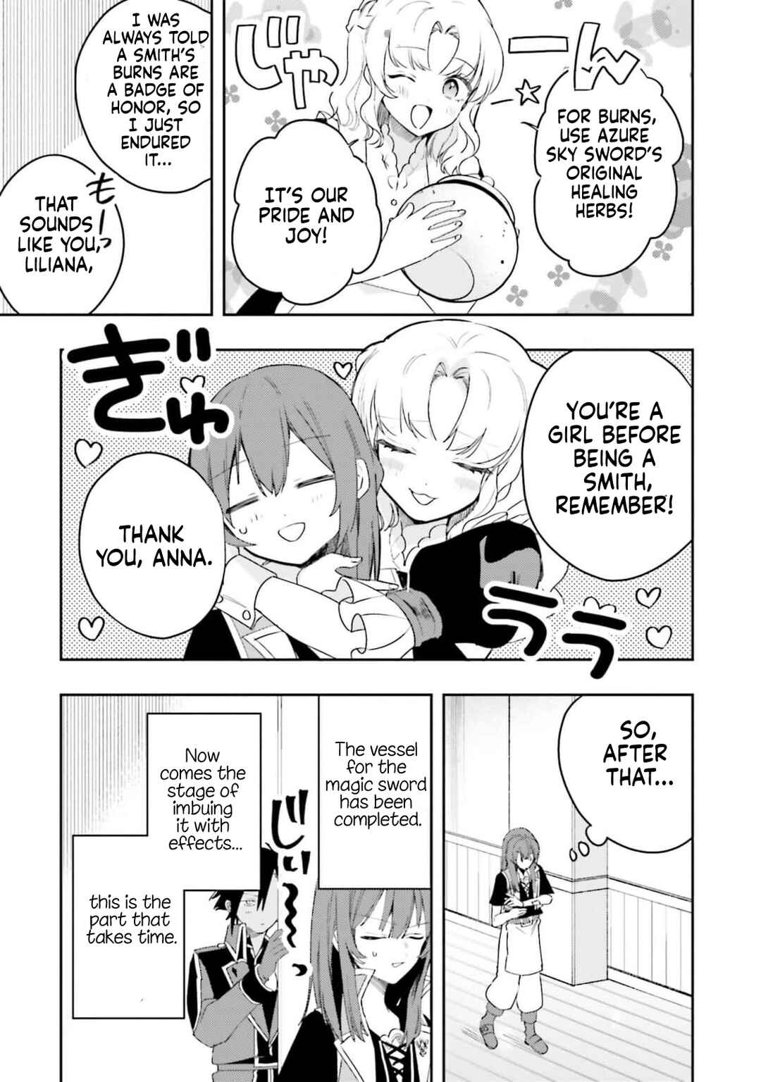 Onna Kajishi wa Ohitoyoshi Guild ni Hirowaremashita ~Shintenchi de Ganbaru Kajishi Seikatsu~ Chapter 14 - Page 4