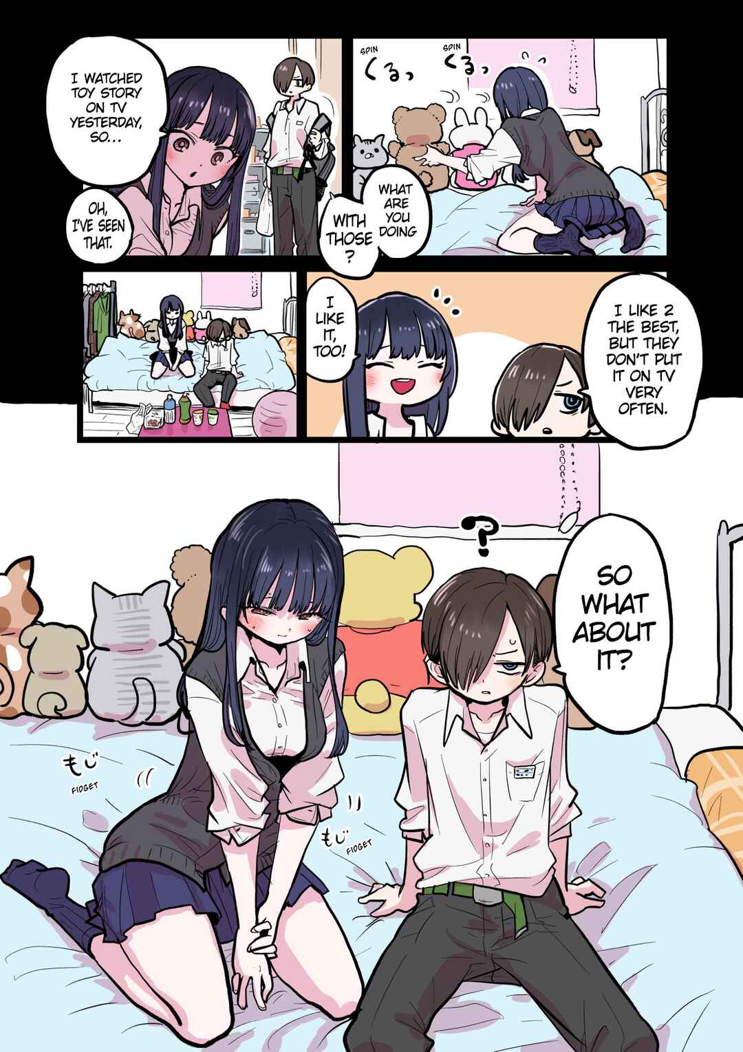 Boku no Kokoro no Yabai Yatsu Chapter 104.1 - Page 1