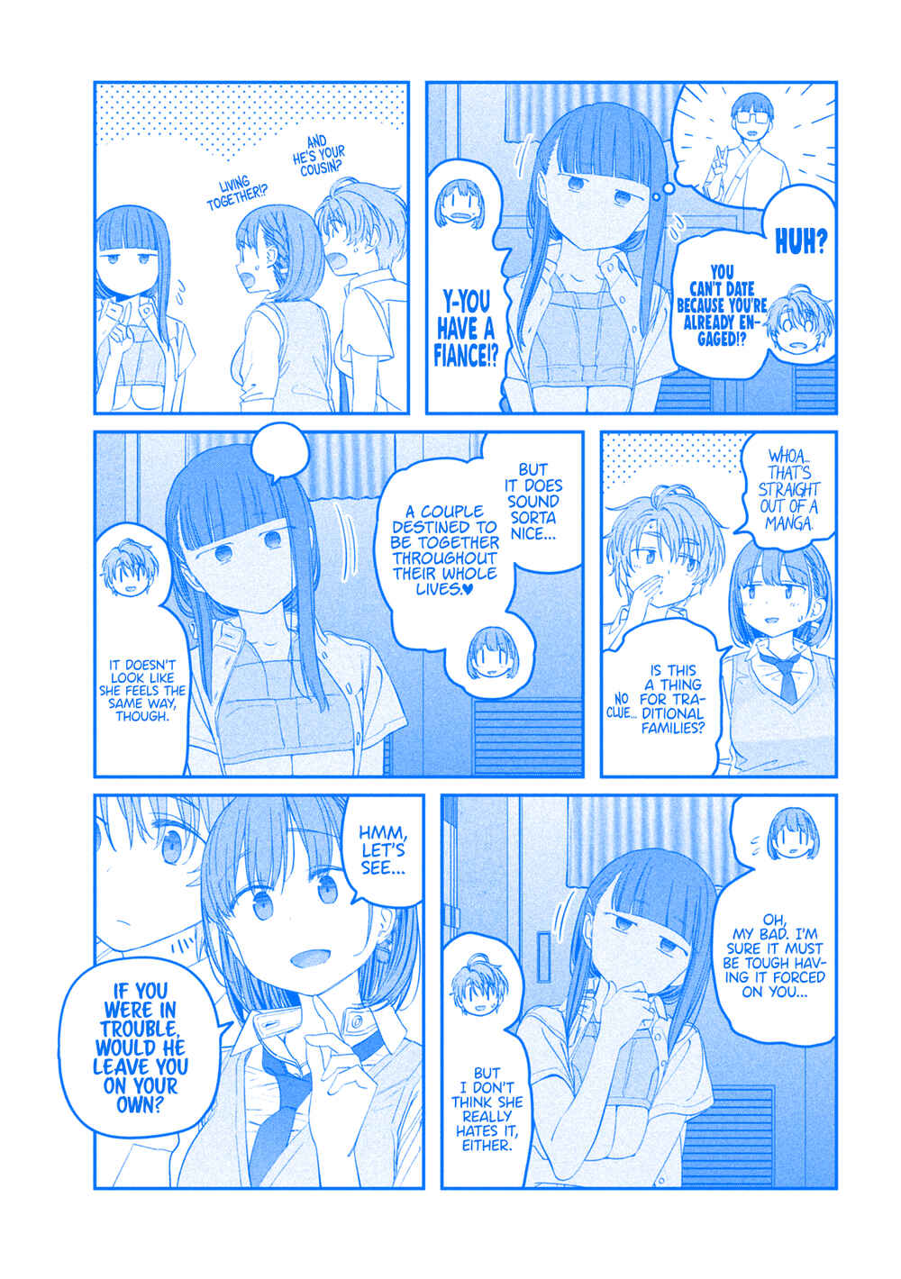 Getsuyoubi no Tawawa (Blue) (Fan Colored) Chapter 52 - Page 10