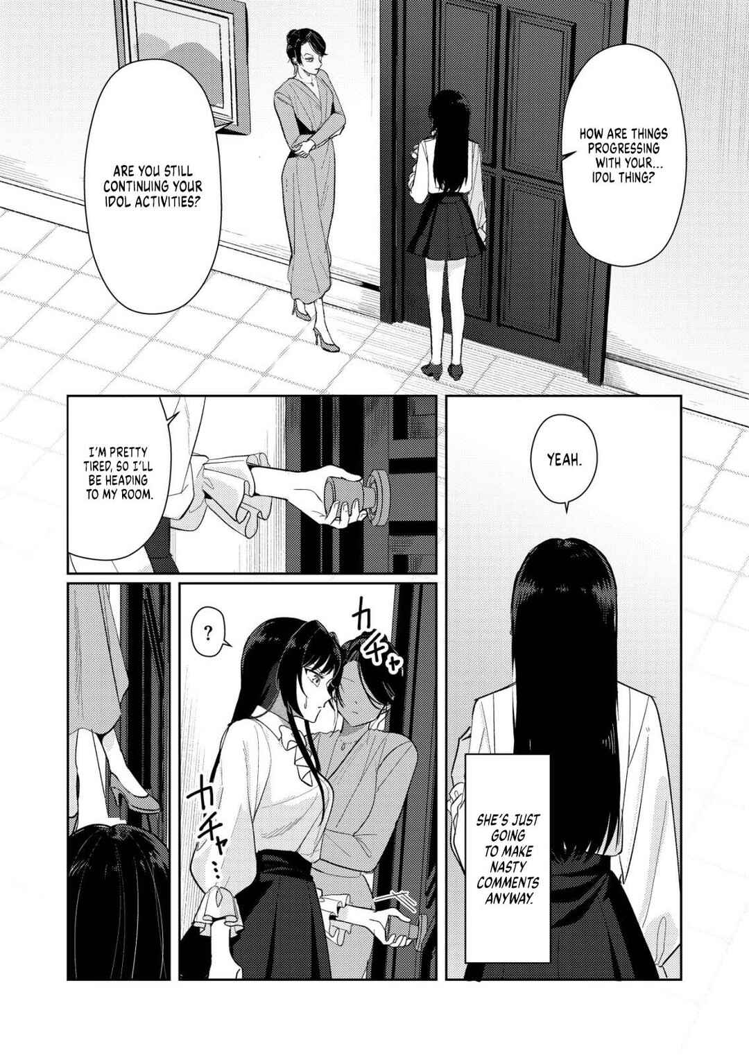 Hyouga-kei Idol no Manager wo Shiteimasu ga, Mou Genkai desu. Chapter 3 - Page 7