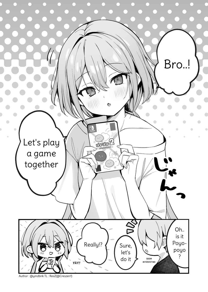 Hoppe ga Mochimochi na Imouto-chan Chapter 2 - Page 1