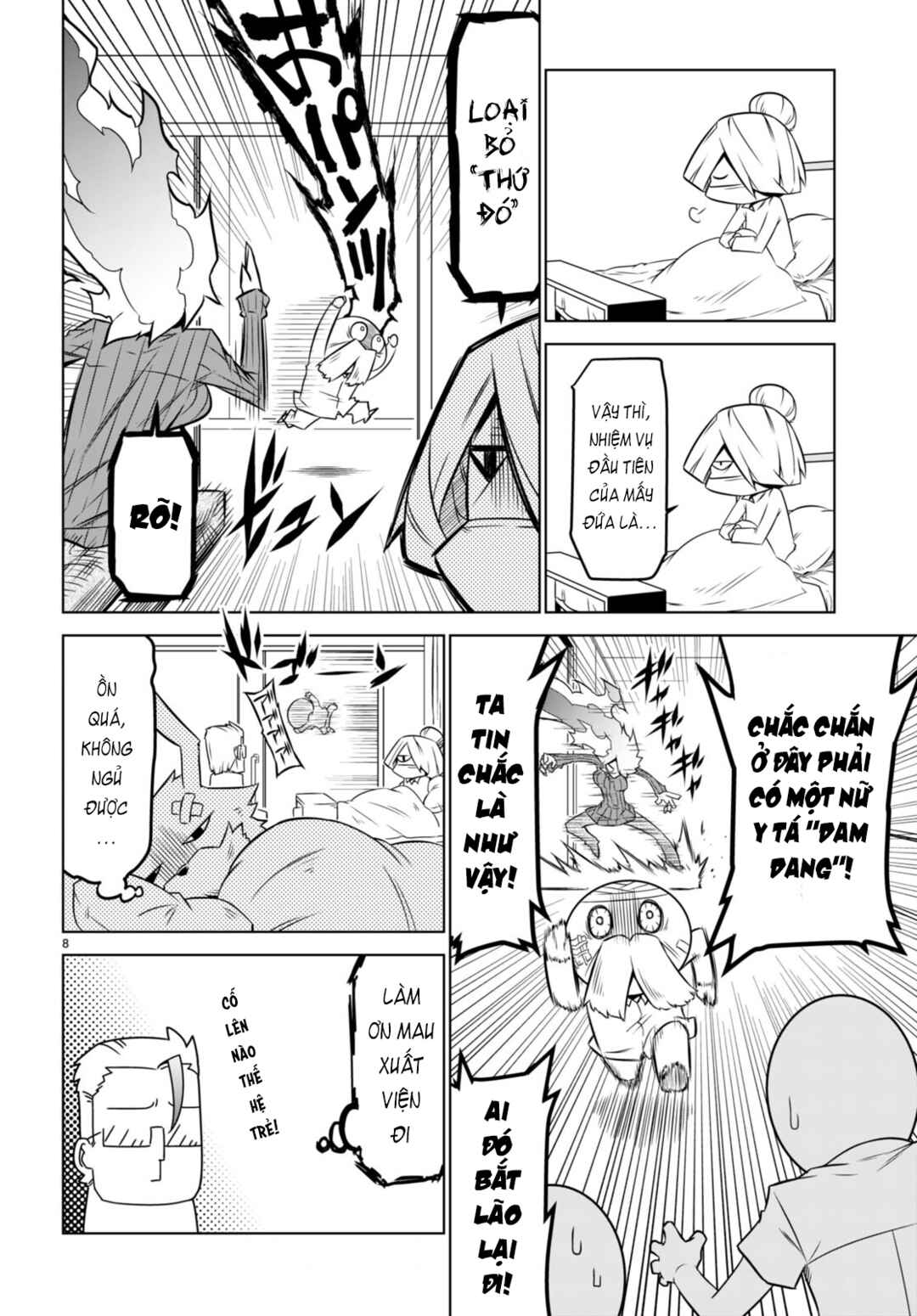 Zannen Onna Kanbu Black General-san Chapter 145 - Page 10